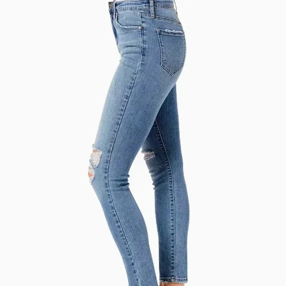 **NWOTs**Sam Edelman** High Rise Ripped Skinny Jeans. Size 26 - Picture 2 of 8